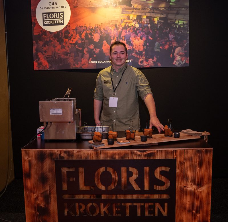 Ambachtelijke kroketten van Floris met garnituur